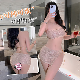 花俏情趣内衣诱惑夜店御姐包臀裙火辣睡衣性感制服情趣套一件代发