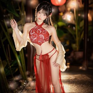 花俏qqny古风仙女汉服性感纯欲激情睡衣性用品肚兜女情趣内衣代发